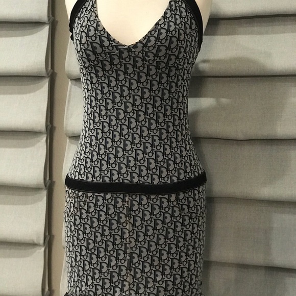 dior monogram dress